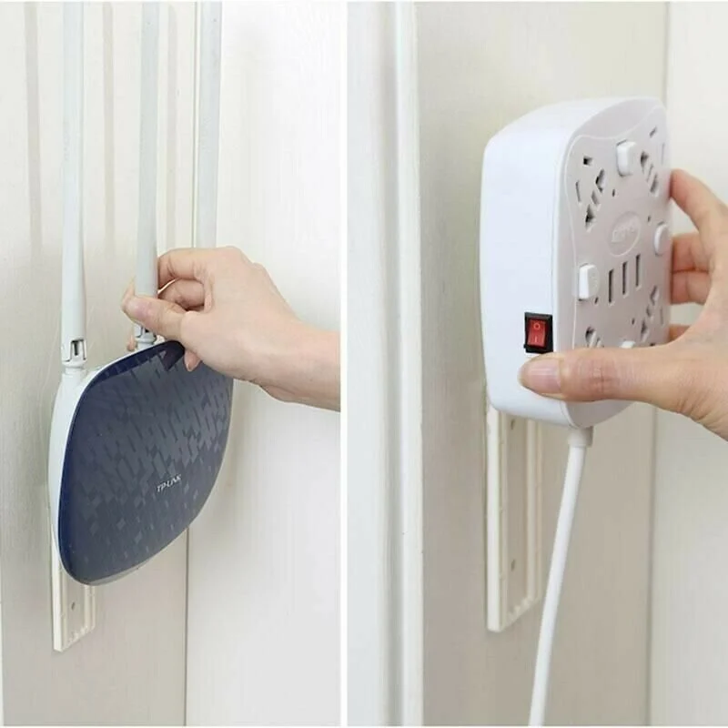 Power Strip Wall Mounted Fixer