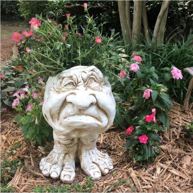 Mugglys Face Statue Planter - 2026 New Promotion 49% OFF🎊