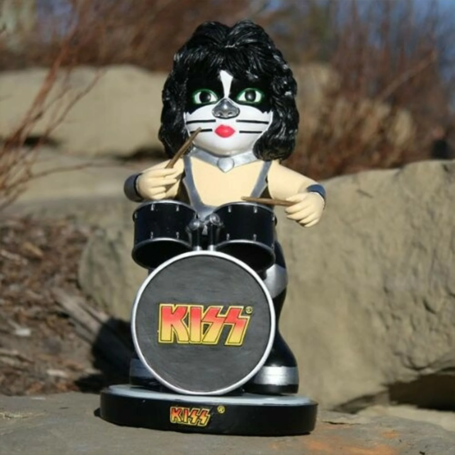 KISS GARDEN GNOME SET STARCHILD SPACEMAN CATMAN DEMON VHTF