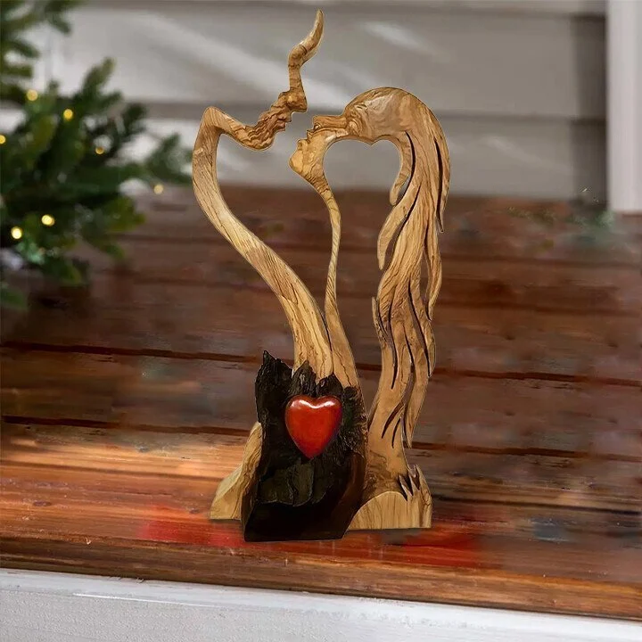 💖Early Valentine's Day Sale 50% OFF - Love eternal wooden decoration ornaments