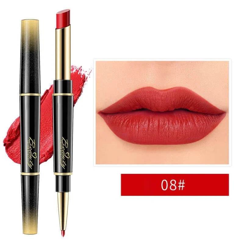 Double-ended Lipstick Automatic Lip Liner Lipstick