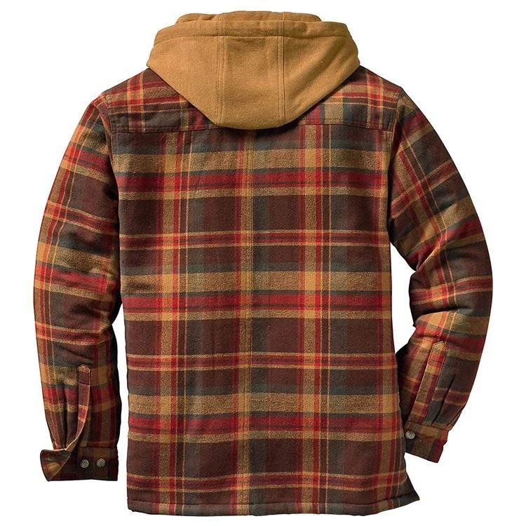 Maplewood Hoodie Flannel Shirt Jacket