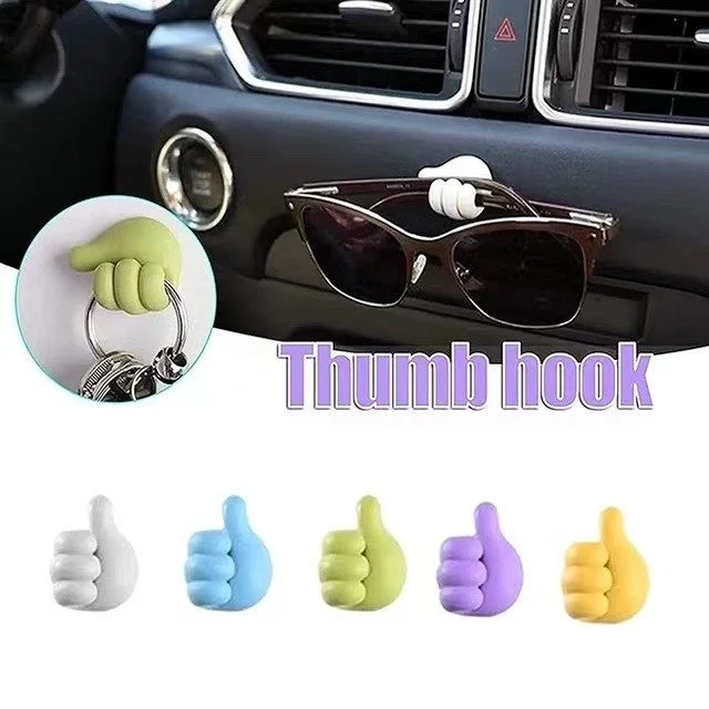 (🔥LAST DAY PROMOTION - SAVE 50% OFF) 10Pcs Creative Thumbs Up Shape Wall Hook