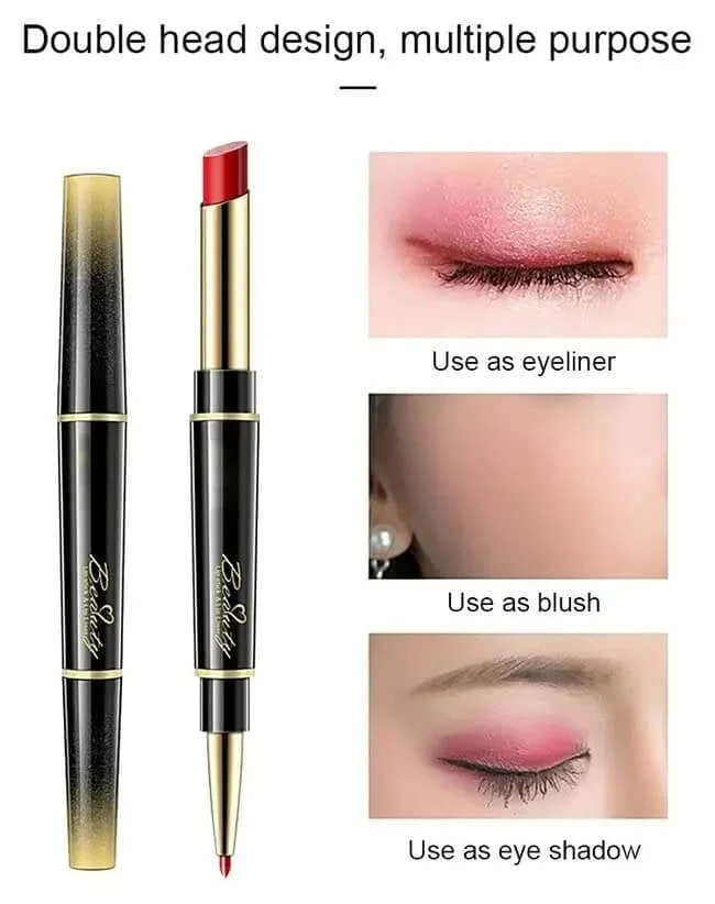 Double-ended Lipstick Automatic Lip Liner Lipstick