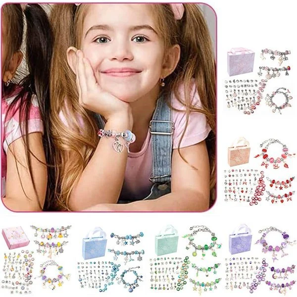 (🔥2022 Summer Hot Sale - 48% OFF) DIY Crystal Bracelet Set - Buy 2 Get EXTRA 10％ OFF & FREE SHIPPING!
