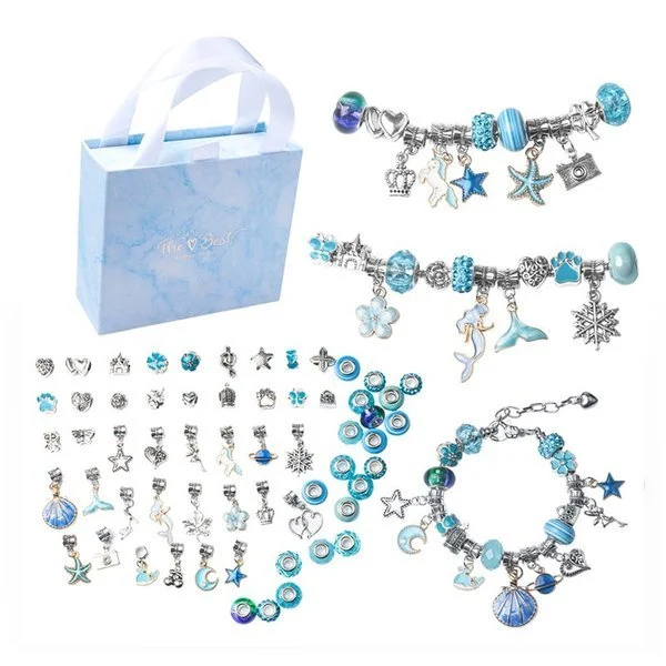 (🔥2022 Summer Hot Sale - 48% OFF) DIY Crystal Bracelet Set - Buy 2 Get EXTRA 10％ OFF & FREE SHIPPING!