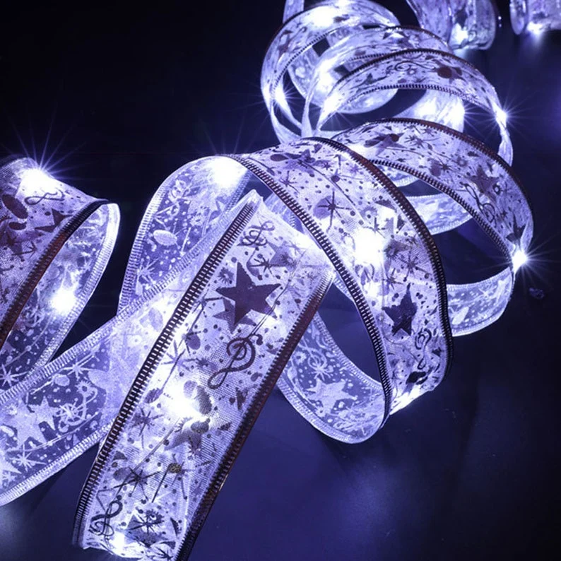 🎄Early Christmas Sale🎄Christmas Ribbon Fairy Lights