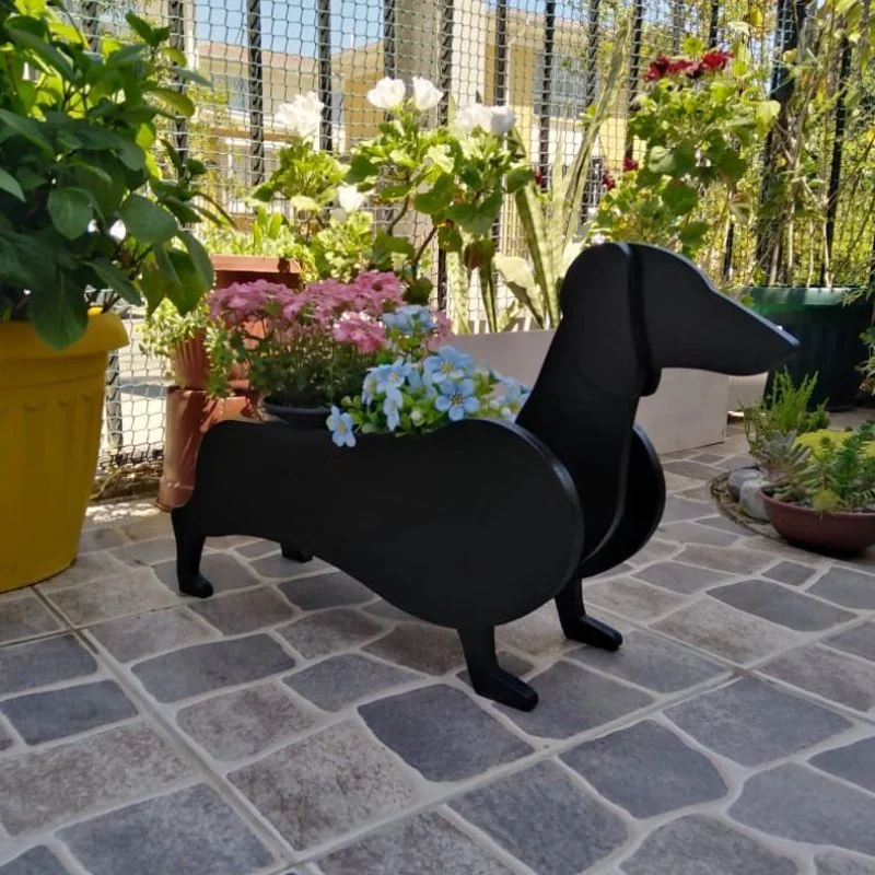 Dachshund Pet Planter
