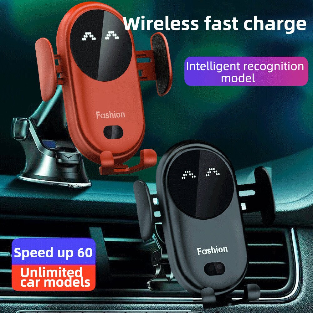 HOT SALE - Save 48% OFF)Car Wireless Auto-Sensing Charger Phone Holder