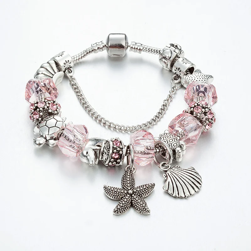 Ocean Series Starfish Dolphin Bracelet