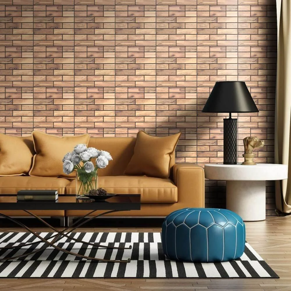 🎉Semi-Annual Sale - 50% Off - 10Pcs 3D Peel and Stick Wall Tiles(12x12 inches)