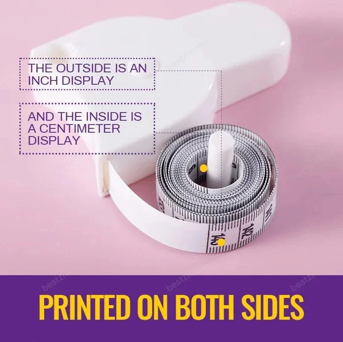 🔥BUY 2 GET 1 FREE🔥Body Measure Tape 60 inch (150cm). Automatic Telescopic Tape With CM/INCH