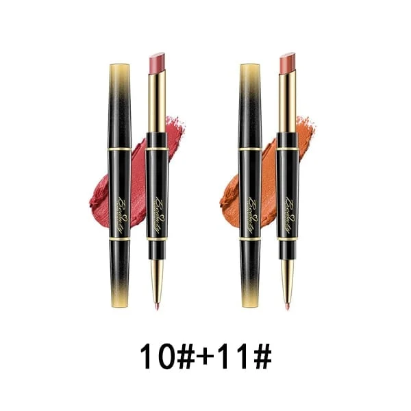 Double-ended Lipstick Automatic Lip Liner Lipstick