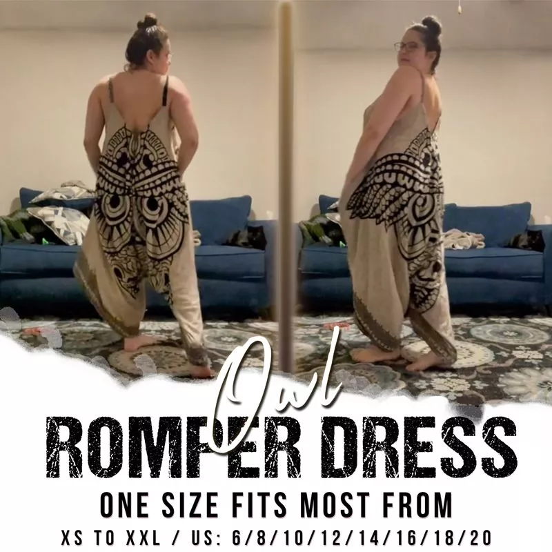 Owl Romper Dress 💥2022 new quirky dress jumpsuit