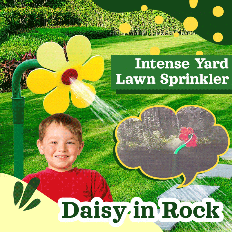 (Early Christmas Promotion- Save 49% Off) PROKTH Irrigation Sprinkler Crazy Daisy Flower Sprinkler