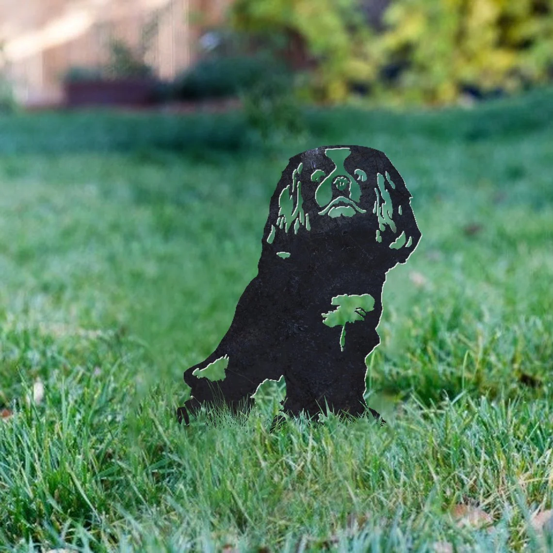 Cavalier King Charles Spaniel Metal Silhouette