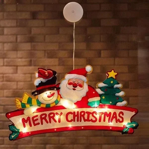 CHRISTMAS PRE-SALE 49%OFF NOW🎄Christmas Window Hanging Lights