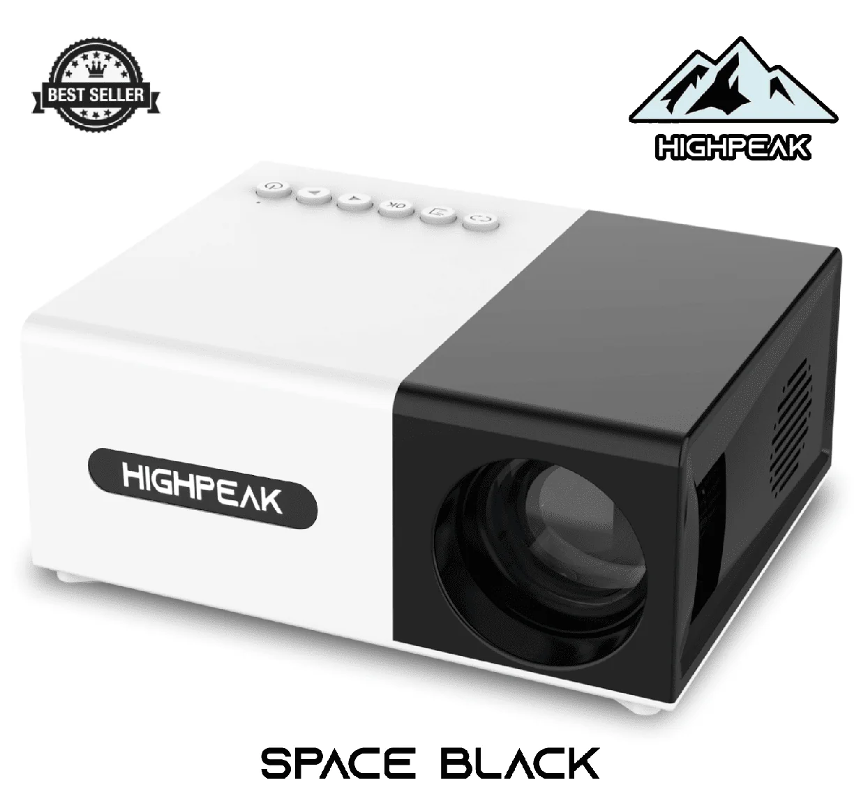 Insane Discount on HighPeak MiniProjector™️ 2026! HD 1080P, 14000L, Portable - Grab Yours Now!