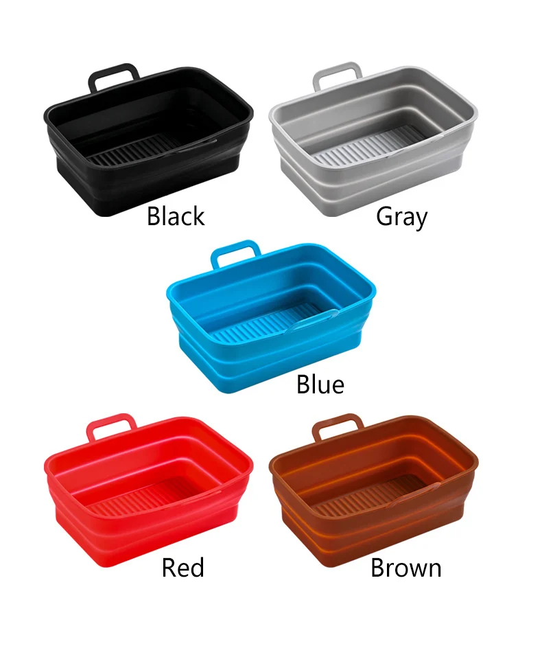 🔥Buy 2 get 1 Free🔥Foldable Air Fryer Silicone Baking Tray