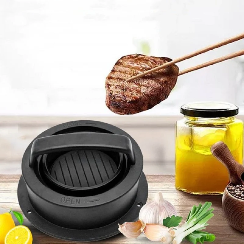 3 in 1 Non-Stick Meat Beef Veggie Hamburger Patty Mold