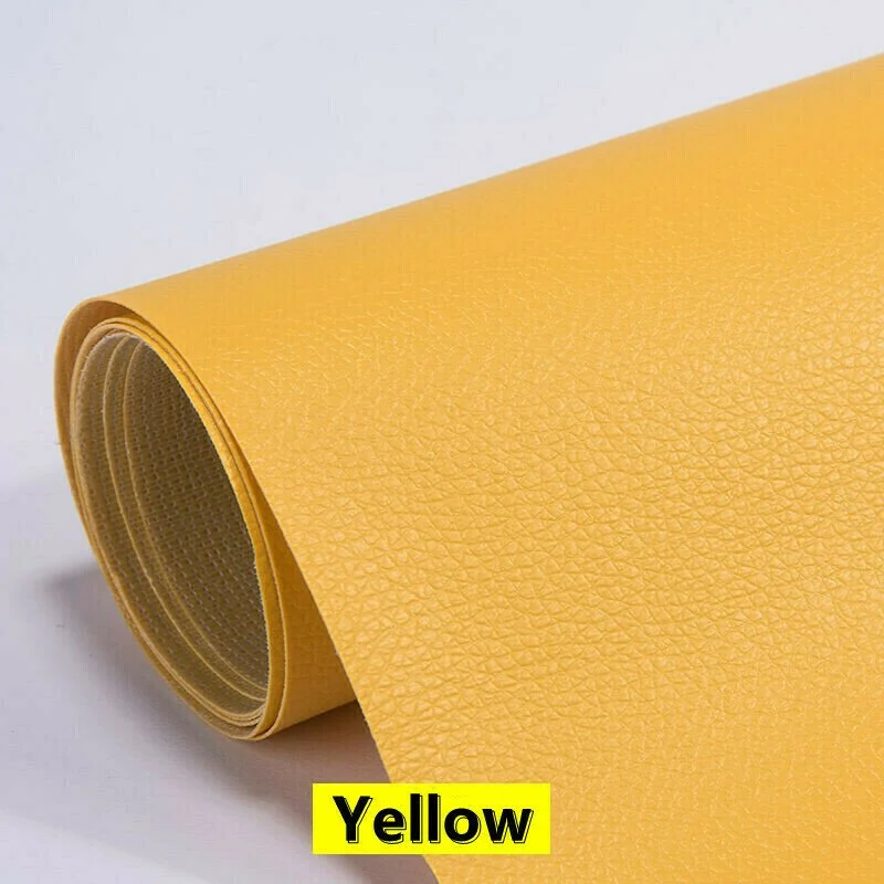 (Summer Hot Sale - Save 49% OFF)- 2022 Upgraded version- Self Adhesive Leather Patch Cuttable Sofa Repairing