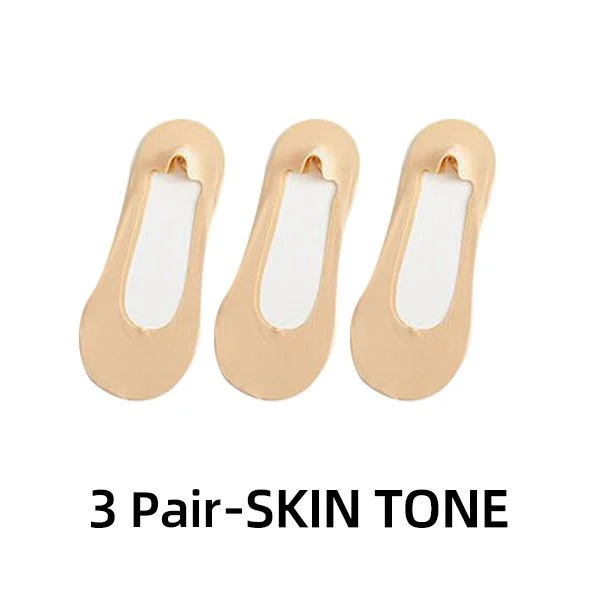 🔥BUY 4 Pairs GET 3 Pairs FREE🔥Invisible Non-slip Ice Silk Socks