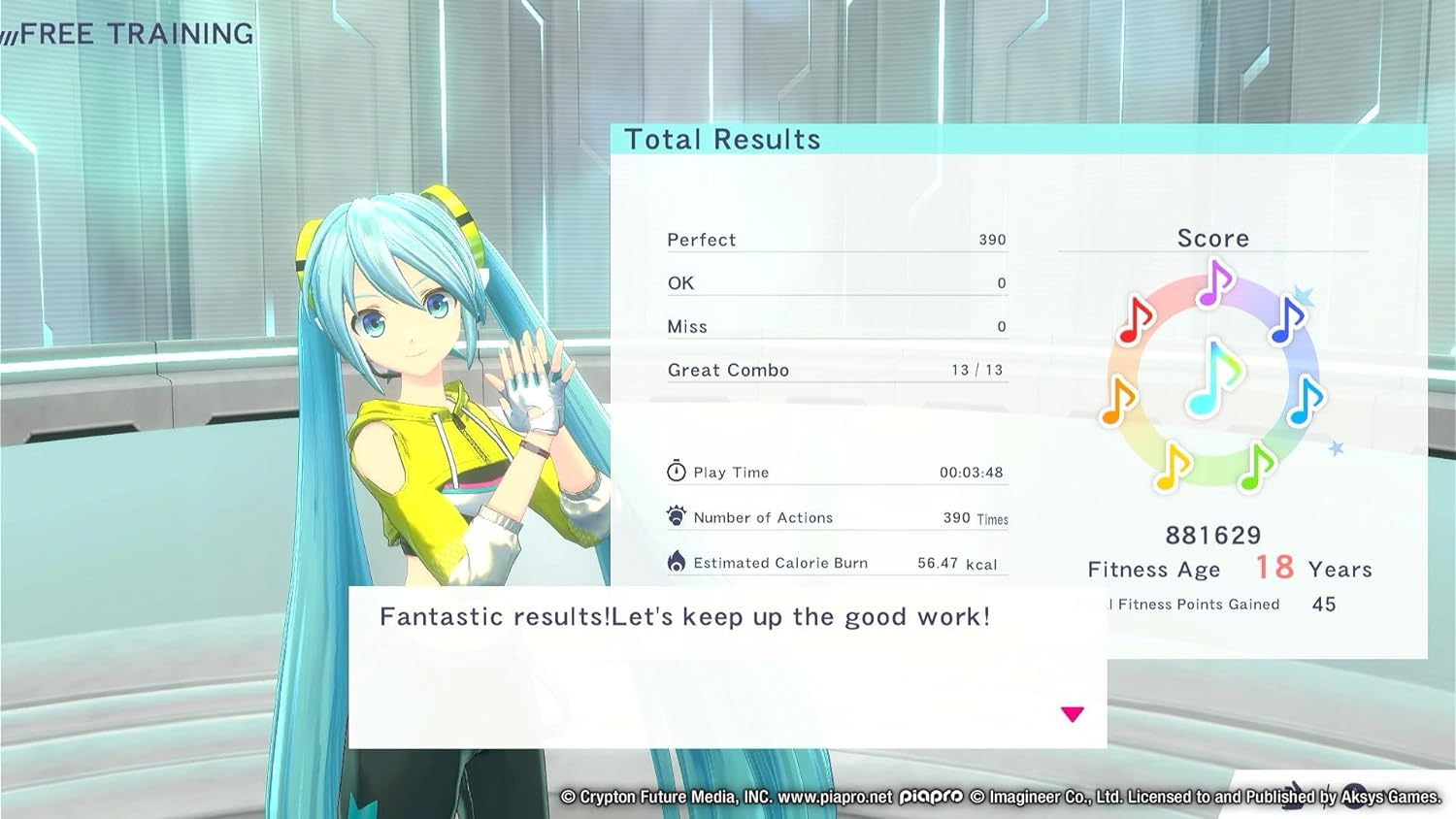 Fitness Boxing feat. HATSUNE MIKU (Nintendo Switch)