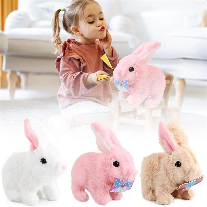 🔥BUY 2 GET EXTRA 10% OFF - Bunny Toys Educational Interactive Toys Bunnies Can Walk and Talk