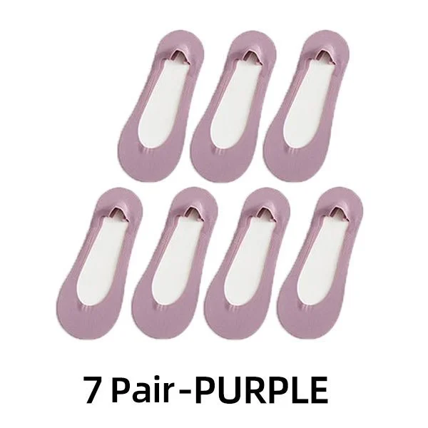 🔥BUY 4 Pairs GET 3 Pairs FREE🔥Invisible Non-slip Ice Silk Socks