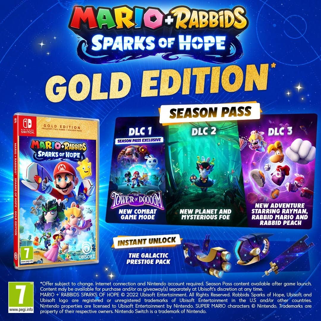 Mario + Rabbids Sparks Of Hope Nintendo Switch