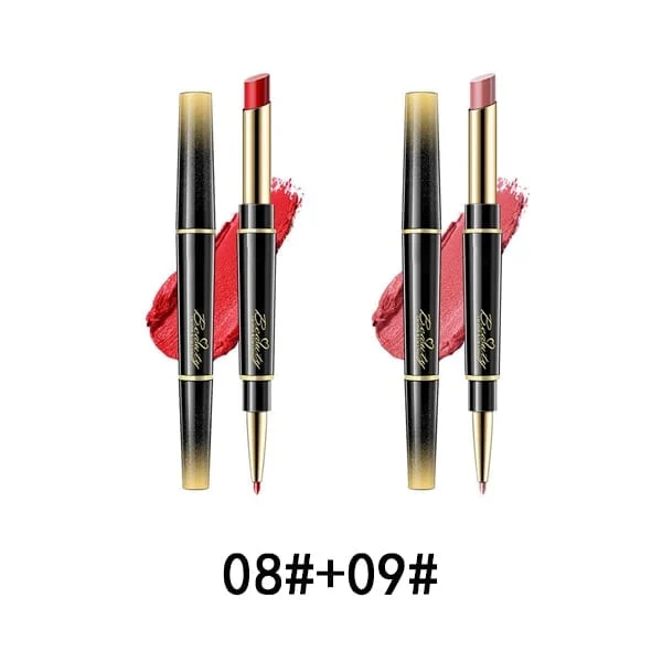 Double-ended Lipstick Automatic Lip Liner Lipstick