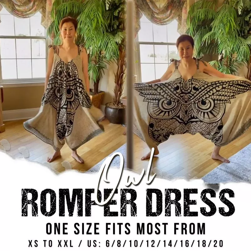 Owl Romper Dress 💥2022 new quirky dress jumpsuit