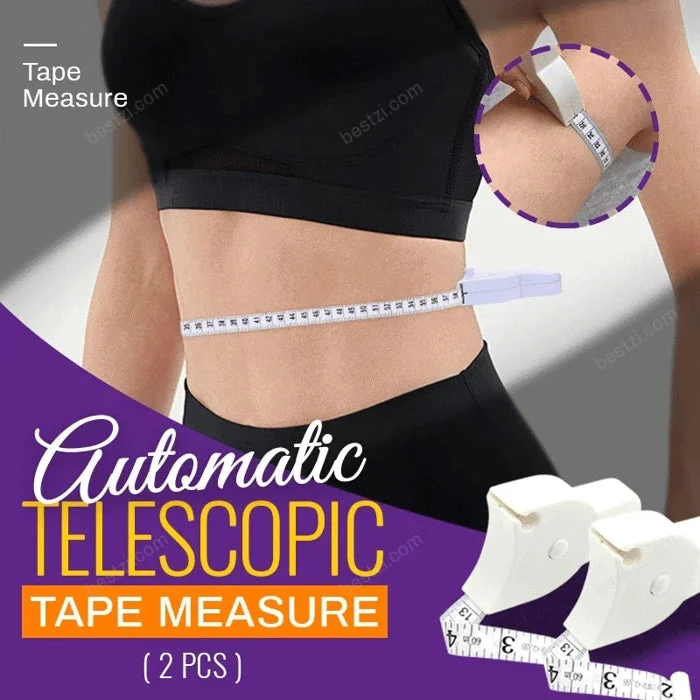 🔥BUY 2 GET 1 FREE🔥Body Measure Tape 60 inch (150cm). Automatic Telescopic Tape With CM/INCH
