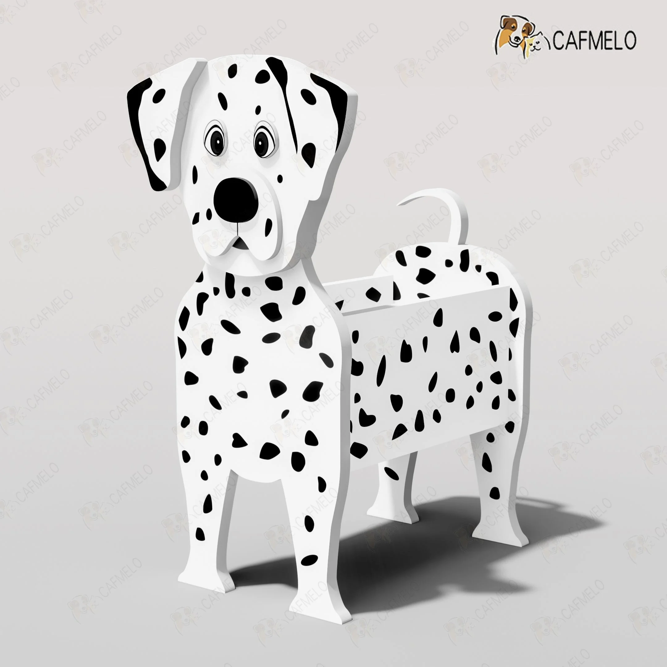 Dalmatian Pet Planter