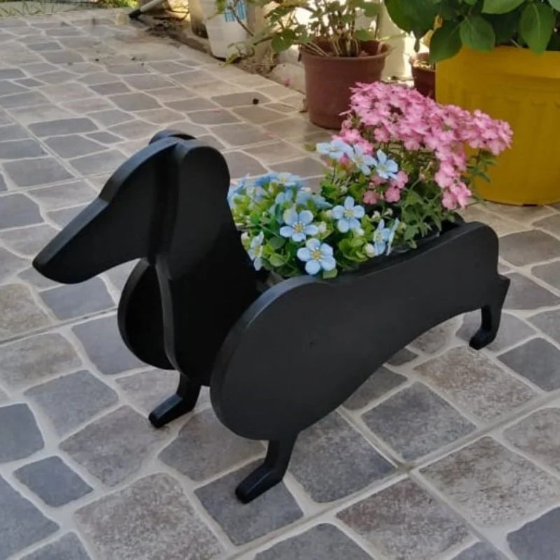 Dachshund Pet Planter