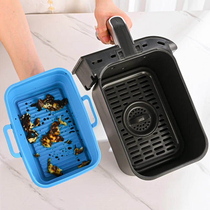 🔥Buy 2 get 1 Free🔥Foldable Air Fryer Silicone Baking Tray