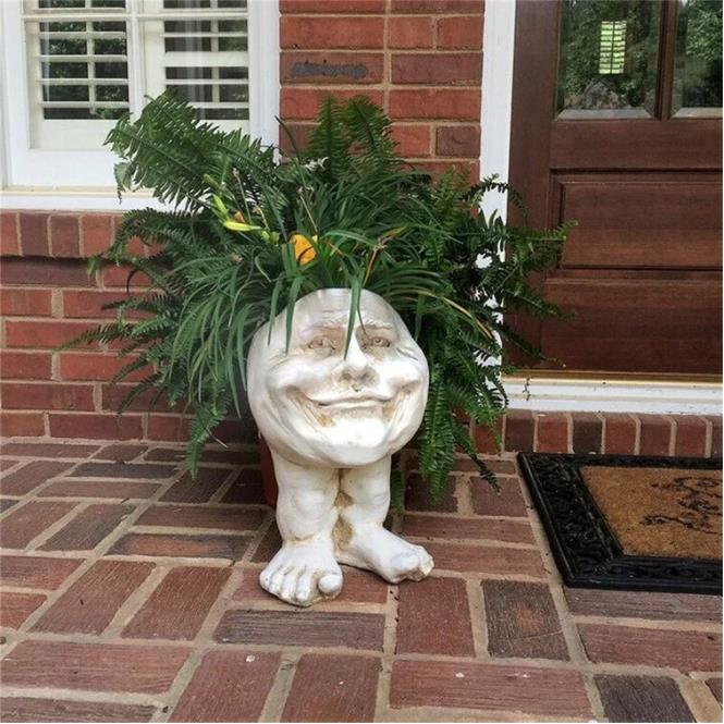 Mugglys Face Statue Planter - 2026 New Promotion 49% OFF🎊