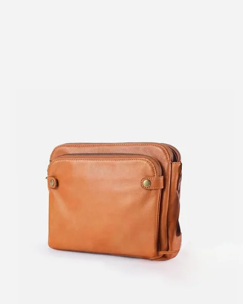 🔥Buy 2 get 1 Free🔥Three-Layer Leather Crossbody Shoulder & Clutch Bag