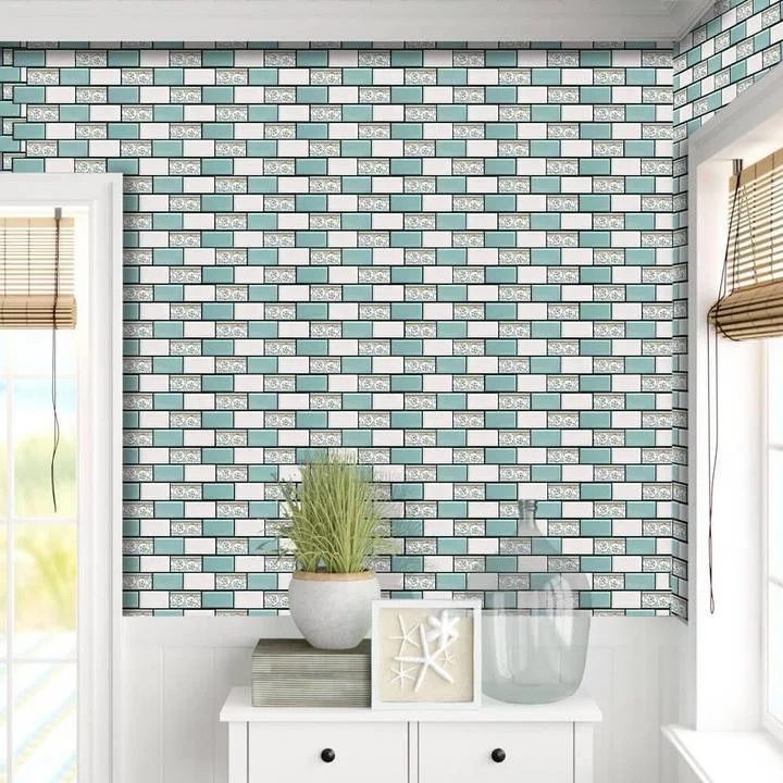 🎉Semi-Annual Sale - 50% Off - 10Pcs 3D Peel and Stick Wall Tiles(12x12 inches)