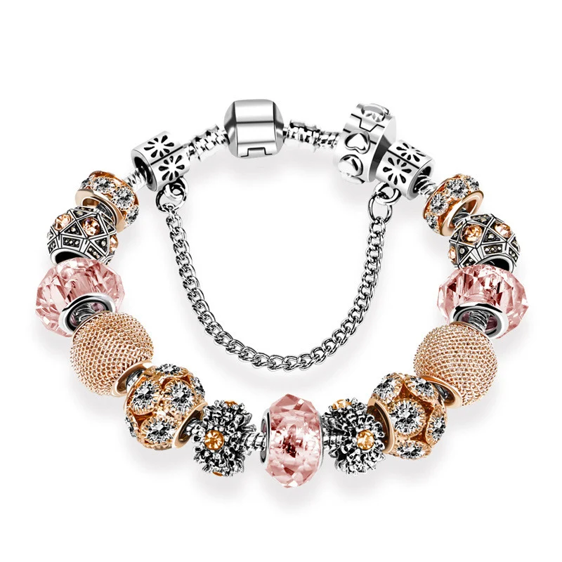 Magic Series Beige Crystal Bracelet