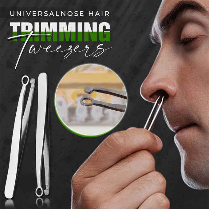 🔥Buy 2 Free Shipping🔥Multifunction Round-tipped Nose Hair Trimming Tweezers