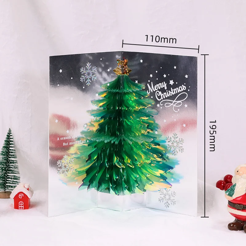 🎁Only $0.99 - The 4th Piece🎄(4PCS/SET) Special 3D Christmas Handmade Cards - BUY 2 SET FREE SHIPPING!!