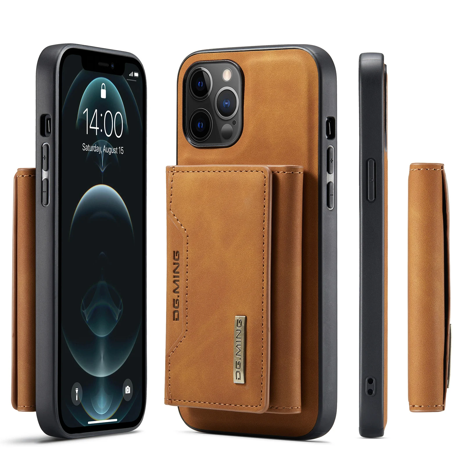 iPhone Cases Magnetic Wallet 2 In 1