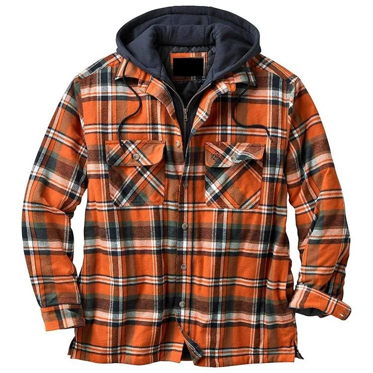 Maplewood Hoodie Flannel Shirt Jacket