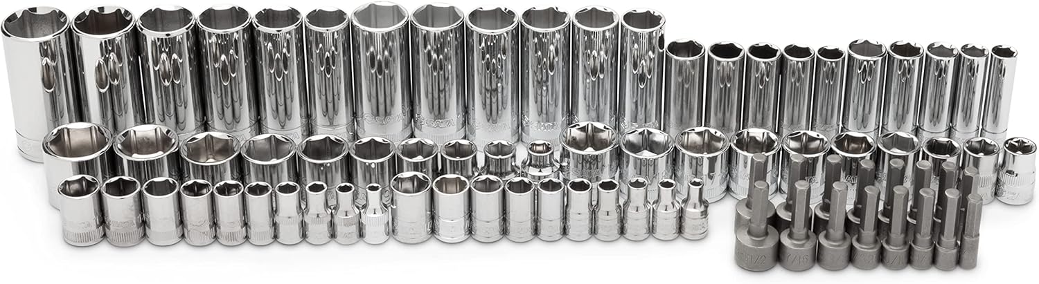 SATA 190 Piece Mechanics Tool Set | SAE & Metric | 1/4