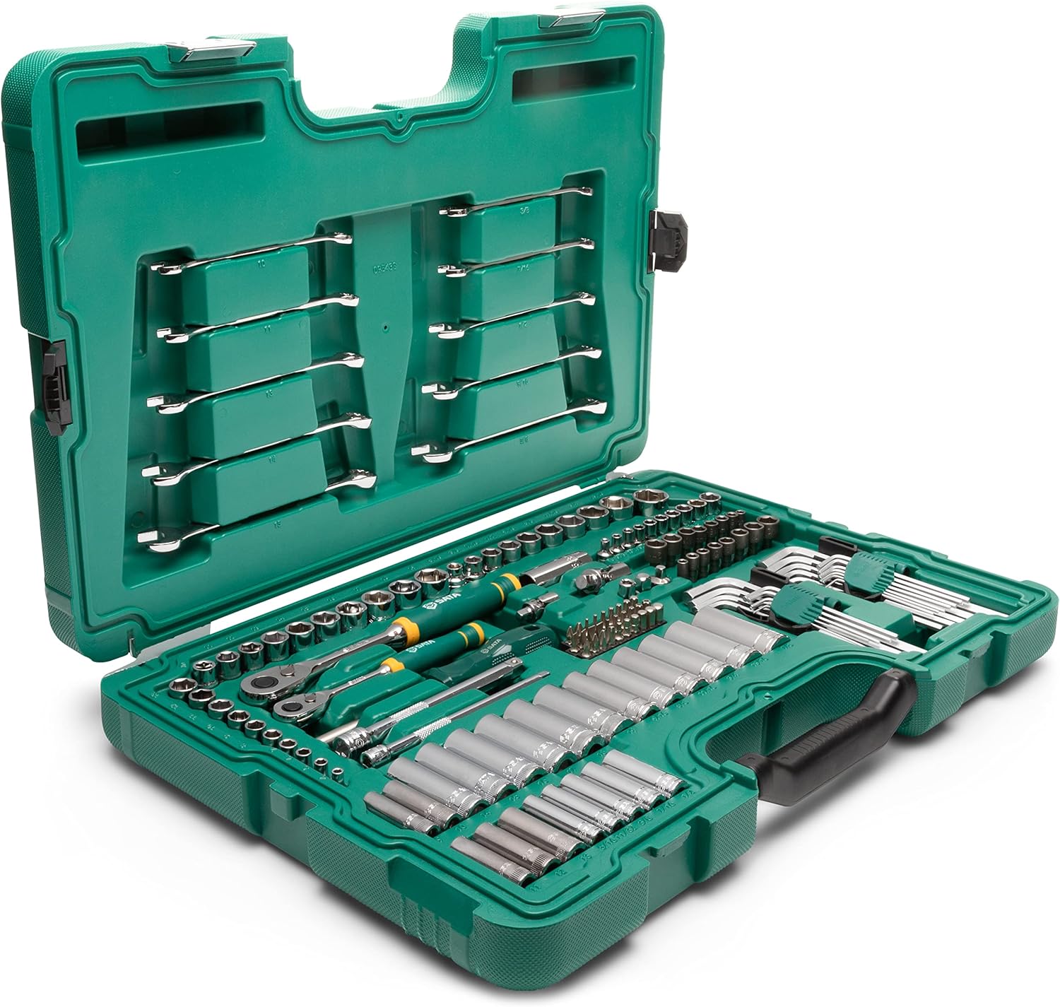 SATA 190 Piece Mechanics Tool Set | SAE & Metric | 1/4