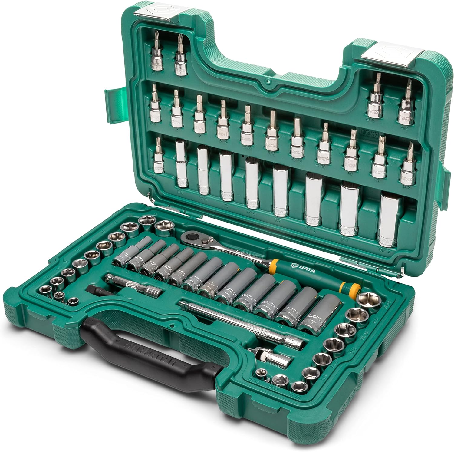 SATA 190 Piece Mechanics Tool Set | SAE & Metric | 1/4