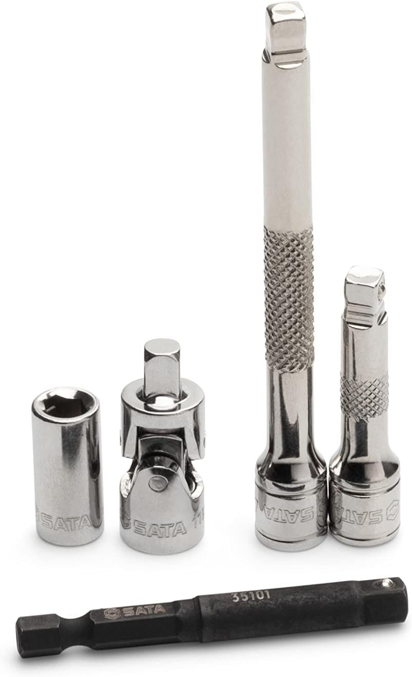 SATA 190 Piece Mechanics Tool Set | SAE & Metric | 1/4