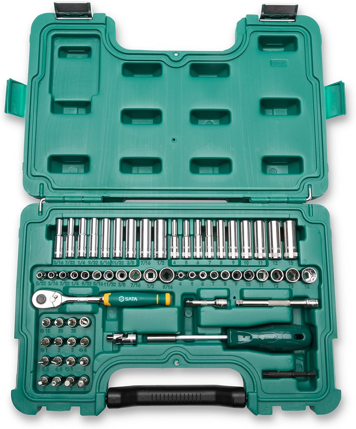 SATA 190 Piece Mechanics Tool Set | SAE & Metric | 1/4