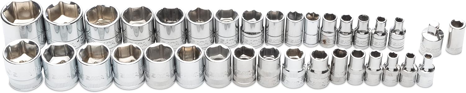 SATA 190 Piece Mechanics Tool Set | SAE & Metric | 1/4